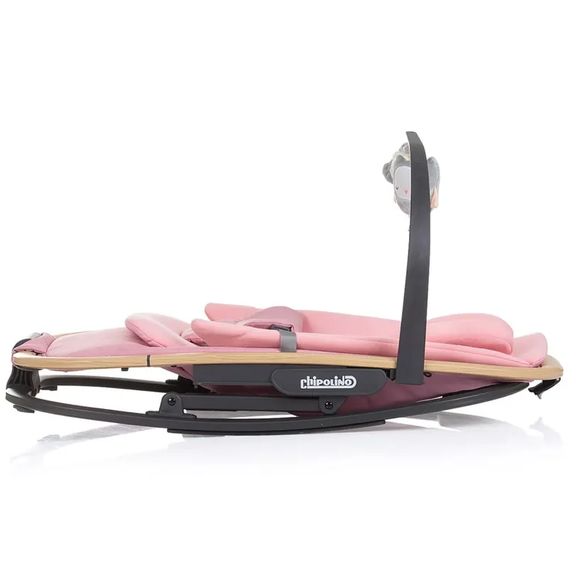 Balansoar Chipolino Senso, pliabil, spatar reglabil, jucarii, roz KID063634 — imaginea 5