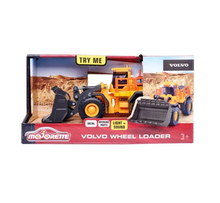 Majorette Volvo Incarcator Frontal Scara 1 la 43