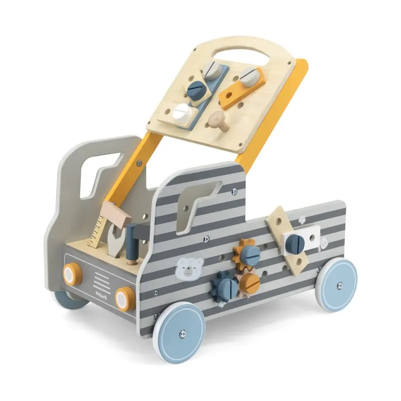 Antemergator Viga PolarB, lemn, camion banc de lucru, gri KID440663