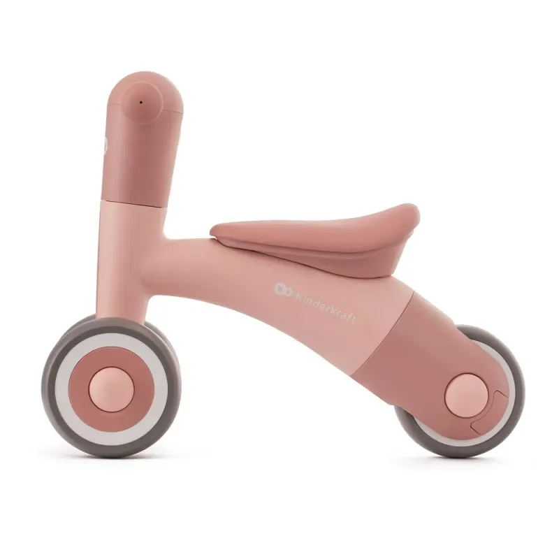 Bicicleta echilibru Kinderkraft Minibi, fara pedale, roz KID920082 — imaginea 2