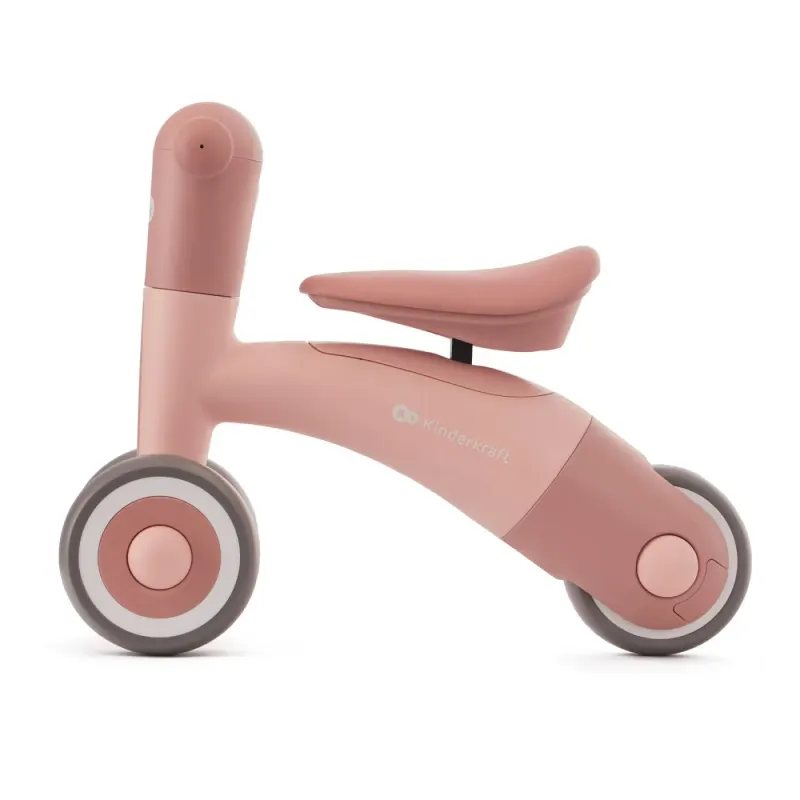 Bicicleta echilibru Kinderkraft Minibi, fara pedale, roz KID920082 — imaginea 3