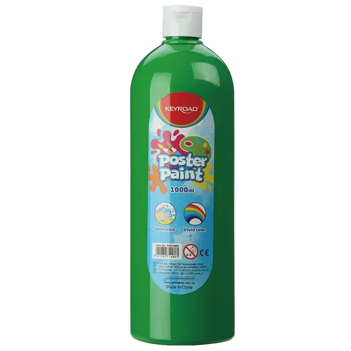 Culoare tempera,verde,1000ml