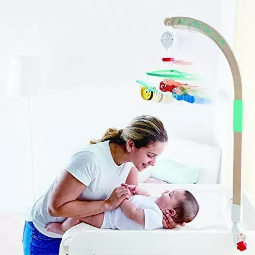Carusel muzical patut Hape, lemn, multicolor KID021273 — imaginea 3
