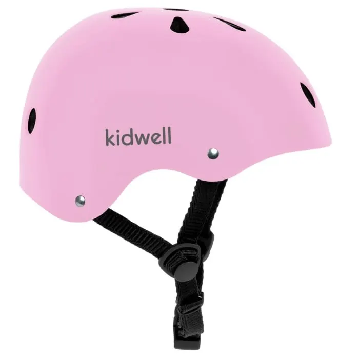 Casca bicicleta copii Kidwell Orix II, curele reglabile, orificii aerisire, roz KID099047 — imaginea 3