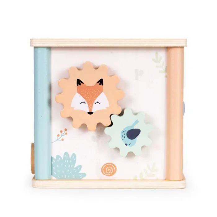 Centru activitati Ecotoys 1001, lemn, cuburi, multicolor KID977451 — imaginea 5