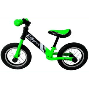 Bicicleta R-Sport R8, echilibru, fara pedale, roti gonflabile, verde KID901376