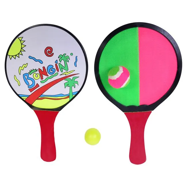 Set racheta Catchball cu 2 mingi incluse,plastic,+5 ani