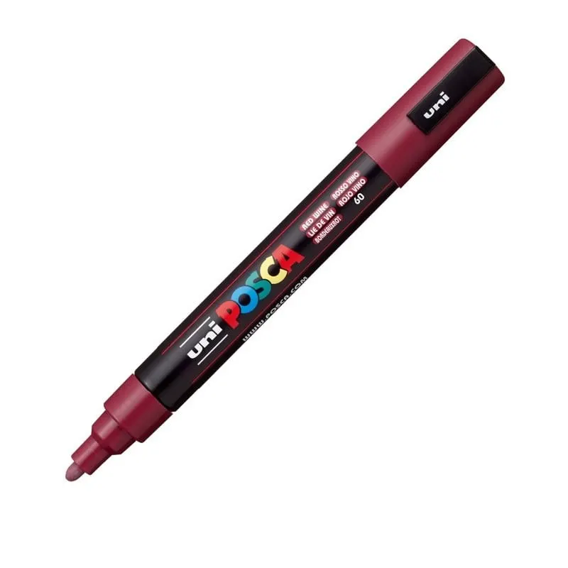 Marker UNI PC-5M Posca, 1.8-2.5 mm,varf mediu,grena