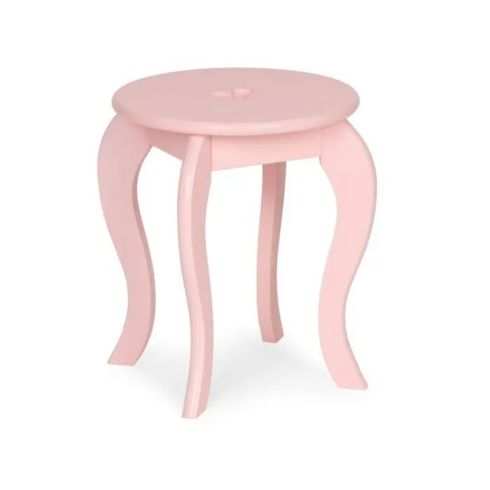 Masuta de toaleta Ecotoys, lemn, roz KID978335 — imaginea 3
