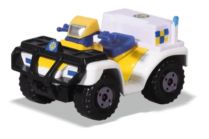 Pompierul Sam Vehicul Metal ATV Scara 1:64