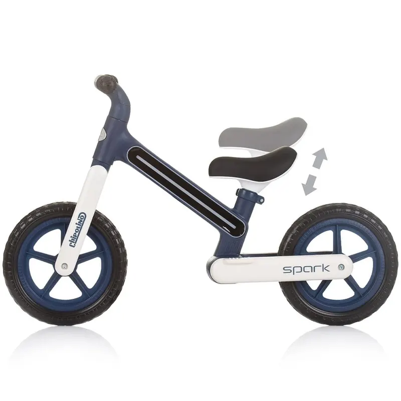 Bicicleta Chipolino Spark, echilibru, fara pedale, albastru KID060299 — imaginea 3