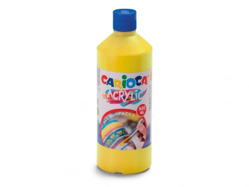Acuarele acrilice tempera,galben,500 ml