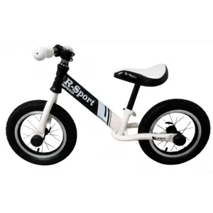 Bicicleta R-Sport R8, echilibru, fara pedale, roti gonflabile, alb KID901406