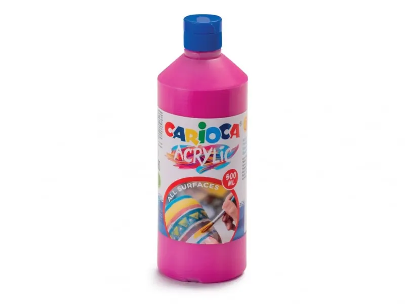 Acuarele acrilice tempera,roz,500 ml