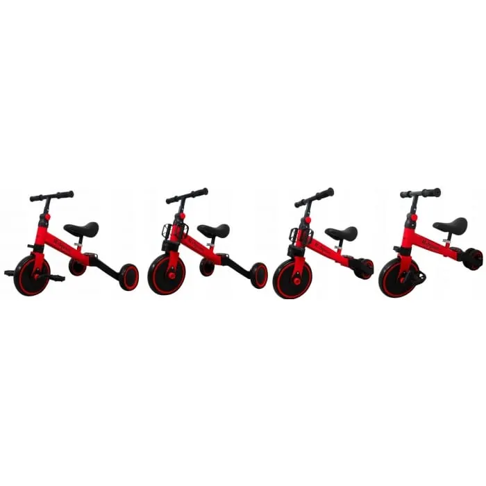 Bicicleta R-Sport P8, multifunctionala, echilibru, pedale detasabile, rosu KID715178 — imaginea 4