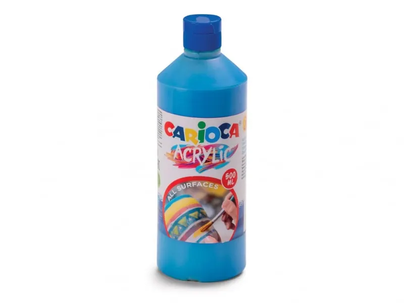 Acuarele acrilice tempera,albastru,500 ml