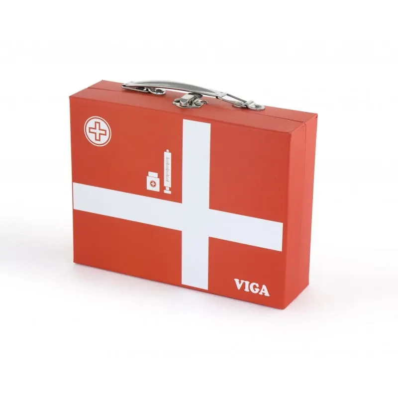 Trusa medicala Viga, lemn, multicolor KID505301 — imaginea 2