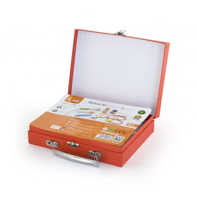Trusa medicala Viga, lemn, multicolor KID505301 — imaginea 3