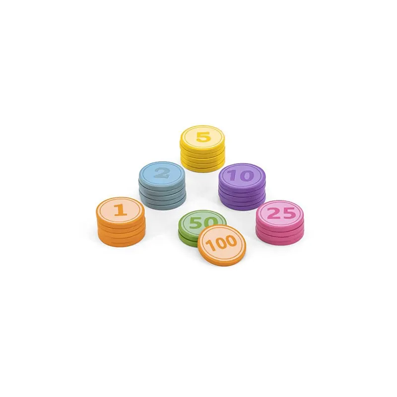 Stand inghetata Viga, lemn, accesorii, multicolor KID445507 — imaginea 4