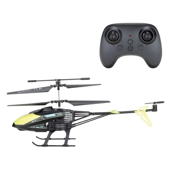 Jucarie cu telecomanda Elicopter Giroscop 3.5 CH,galben-negru, +6 ani