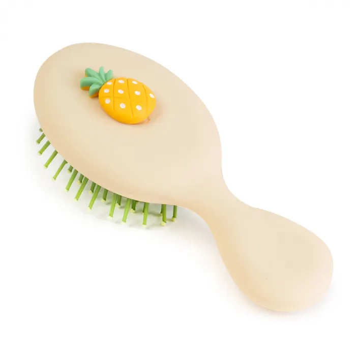 Perie de Par pentru Copii cu Ananas 14 cm