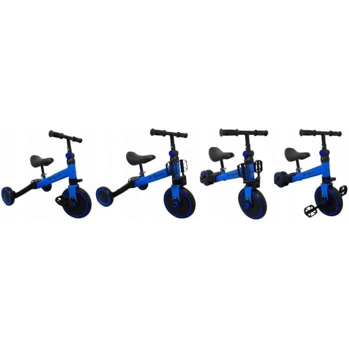 Bicicleta R-Sport P8, multifunctionala, echilibru, pedale detasabile, albastru KID715192 — imaginea 3