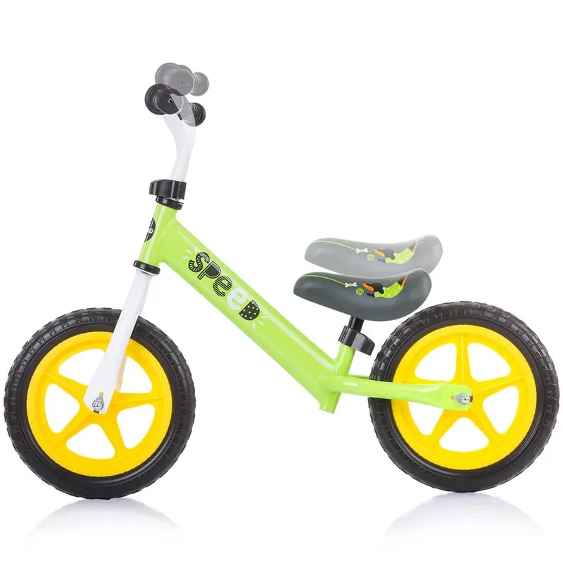 Bicicleta Chipolino Speed, echilibru, fara pedale, verde KID041625 — imaginea 2
