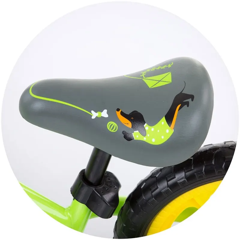 Bicicleta Chipolino Speed, echilibru, fara pedale, verde KID041625 — imaginea 3