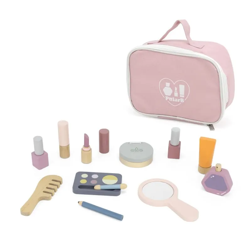 Trusa machiaj PolarB Viga, lemn, multicolor KID442032 — imaginea 3