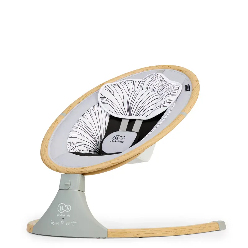 Leagan electric Kinderkraft Lumi, 2 in 1, gri KID915675 — imaginea 2