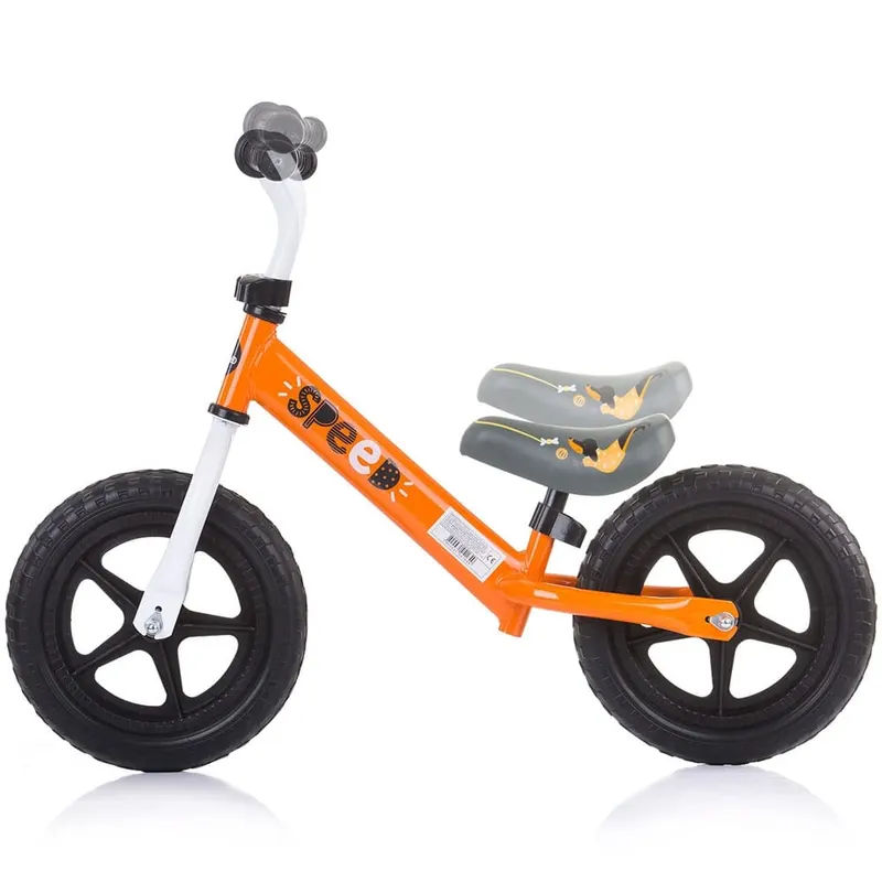 Bicicleta Chipolino Speed, echilibru, fara pedale, portocaliu KID041649 — imaginea 2