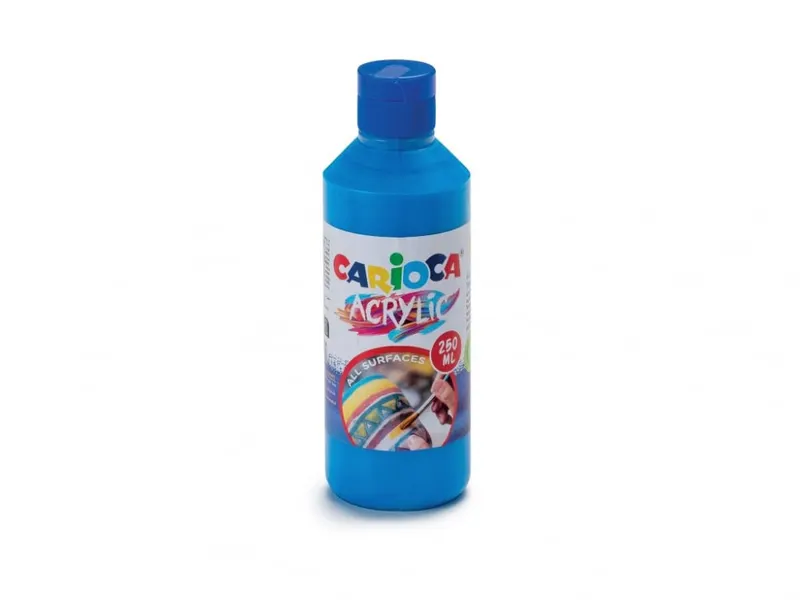 Acuarele acrilice tempera,albastru,250 ml