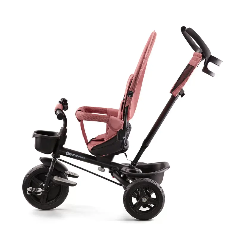 Tricicleta Copii Tricicleta Copii Kinderkraft Aveo, scaun reversibil, roz KID922352 — imaginea 4