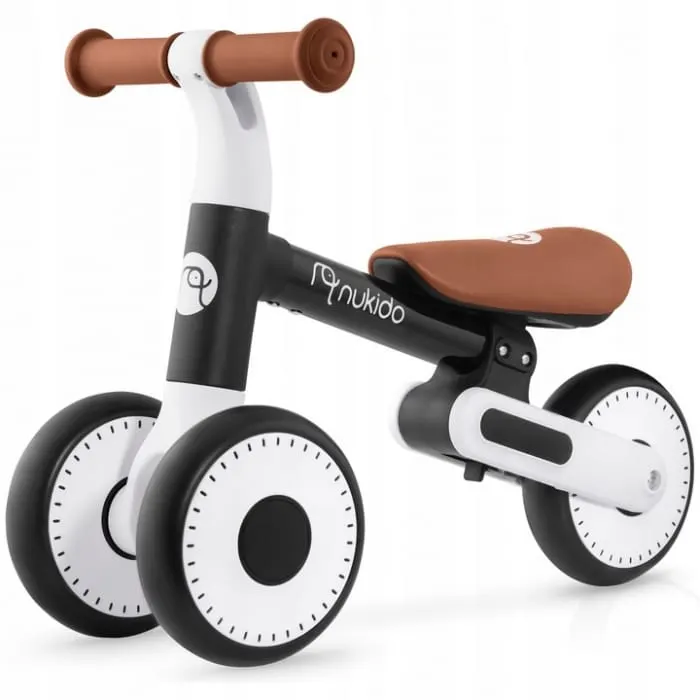 Bicicleta Nukido NK-603, echilibru, fara pedale, roti EVA, negru KID621223