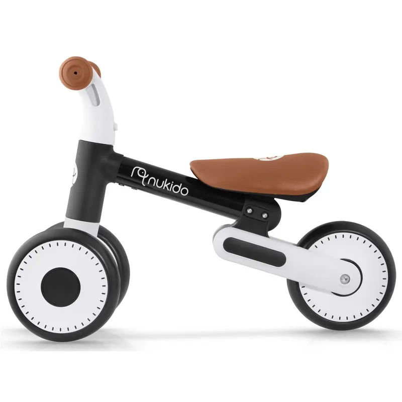 Bicicleta Nukido NK-603, echilibru, fara pedale, roti EVA, negru KID621223 — imaginea 2