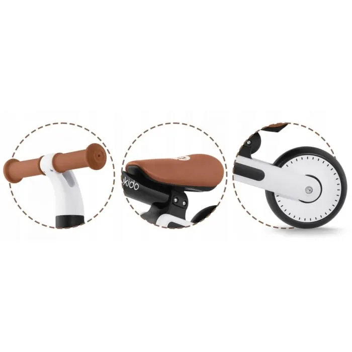 Bicicleta Nukido NK-603, echilibru, fara pedale, roti EVA, negru KID621223 — imaginea 4