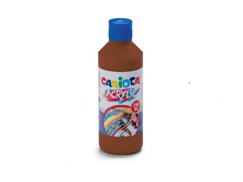 Acuarele acrilice tempera,maro,250 ml