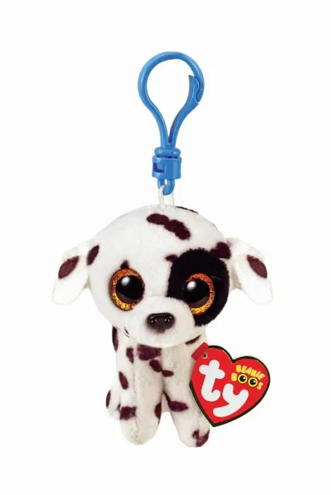 Plus Breloc Ty 8.5cm Boos Luther Caine Dalmatian