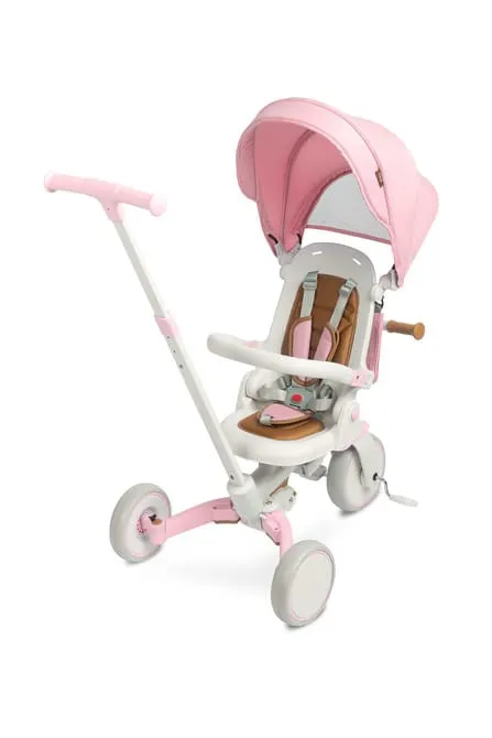 Tricicleta Faro Toyz, multifuntionala, 3 in 1, roz KID397320 — imaginea 3
