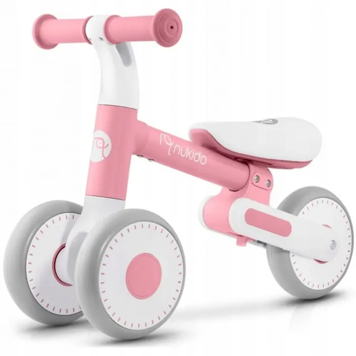 Bicicleta Nukido NK-603, echilibru, fara pedale, roti EVA, roz KID621247