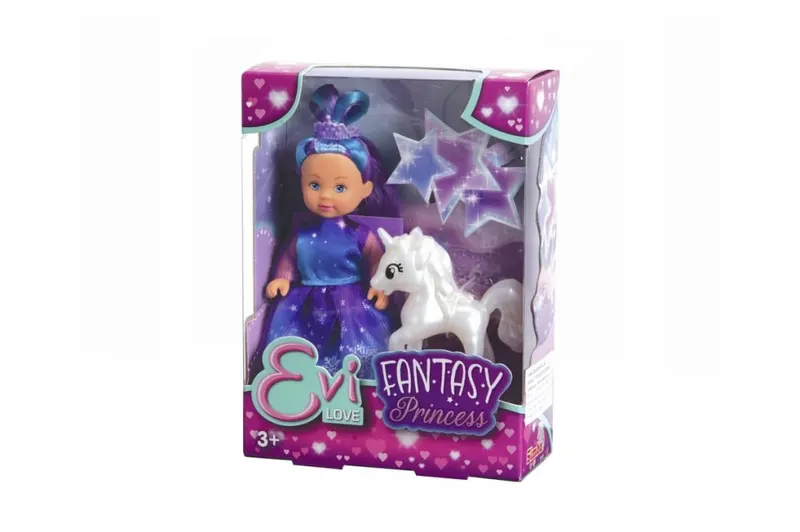 EVI LOVE SET PRINTESA FANTEZIE EVI SI UNICORN 12CM