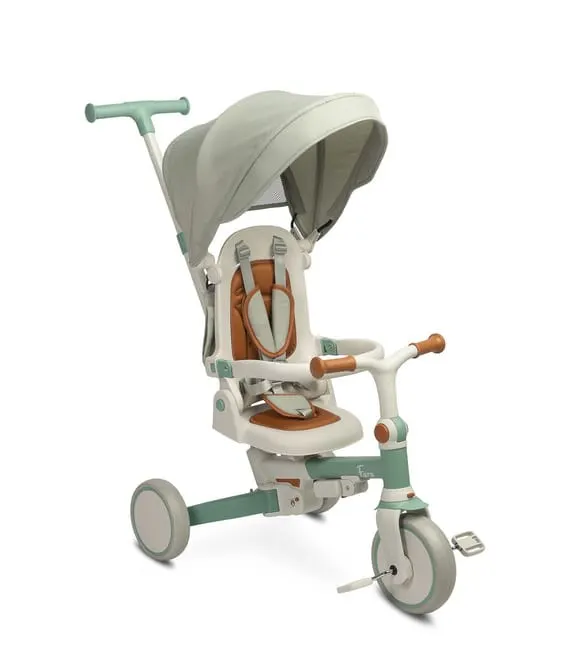 Tricicleta Faro Toyz, multifuntionala, 3 in 1, verde KID397306