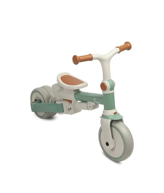 Tricicleta Faro Toyz, multifuntionala, 3 in 1, verde KID397306 — imaginea 2