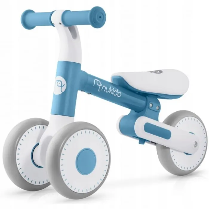 Bicicleta Nukido NK-603, echilibru, fara pedale, roti EVA, albastru KID621254