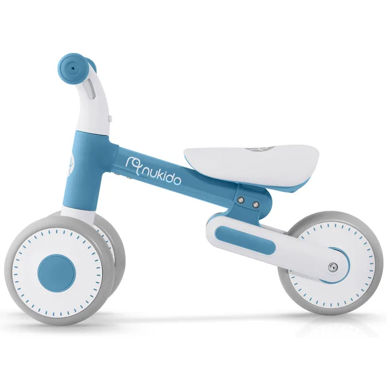 Bicicleta Nukido NK-603, echilibru, fara pedale, roti EVA, albastru KID621254 — imaginea 2