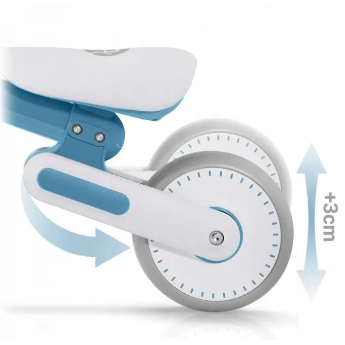 Bicicleta Nukido NK-603, echilibru, fara pedale, roti EVA, albastru KID621254 — imaginea 5