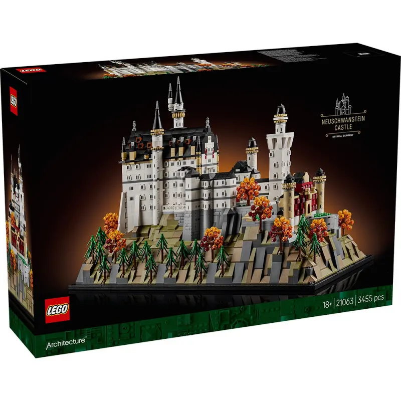 LEGO ARHITECTURE CASTELUL NEUSCHWANSTEIN 21063
