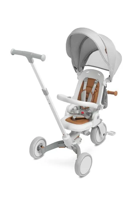 Tricicleta Faro Toyz, multifuntionala, 3 in 1, gri KID397313 — imaginea 2