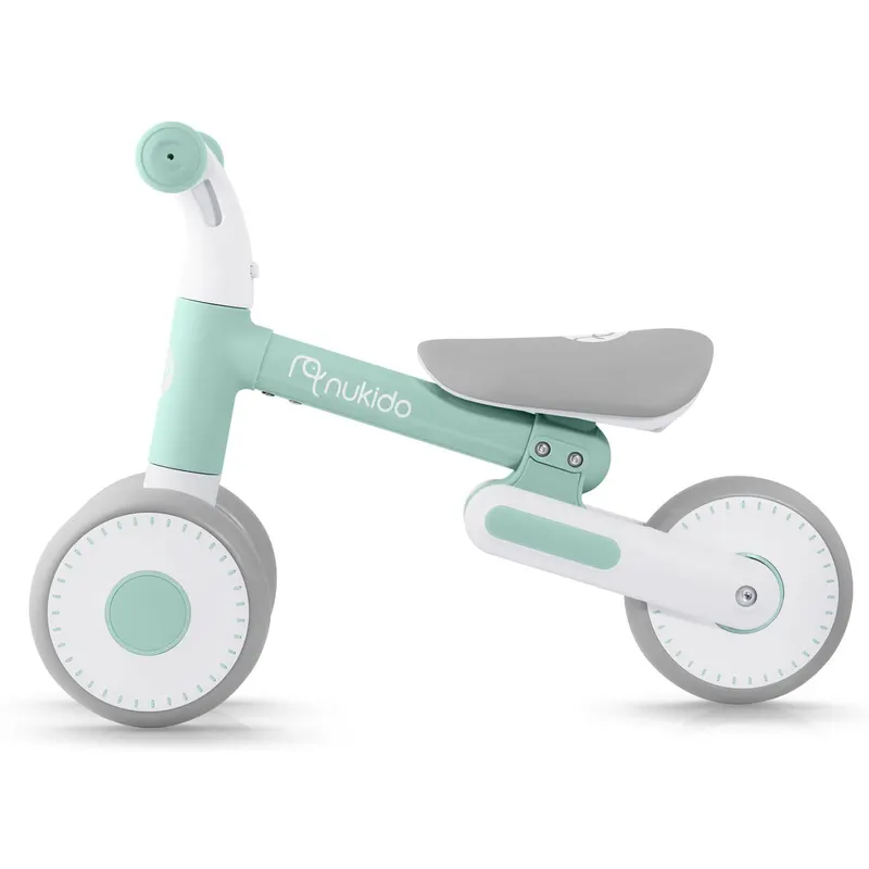 Bicicleta Nukido NK-603, echilibru, fara pedale, roti EVA, menta KID621261 — imaginea 2