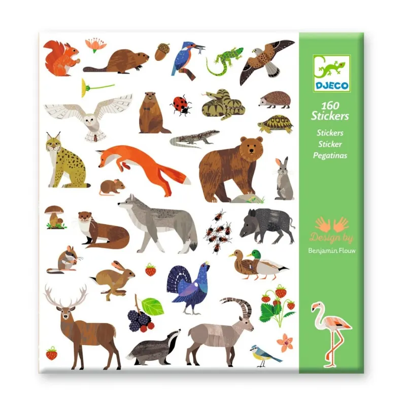 Abtibilduri Fauna Europei, Djeco